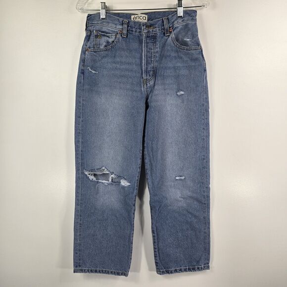 Anthropologie Denim - Etica Women's Size 25 Altin Loose Crop Ithaca Jeans NWT